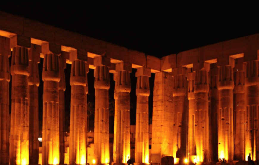 Echoes of the Pharaohs: A Spectacular Light and Sound Show at Karnak Temple