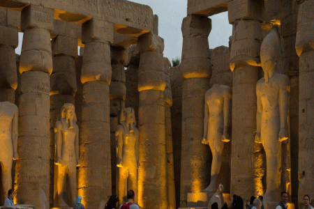 Echoes of the Pharaohs: A Spectacular Light and Sound Show at Karnak Temple