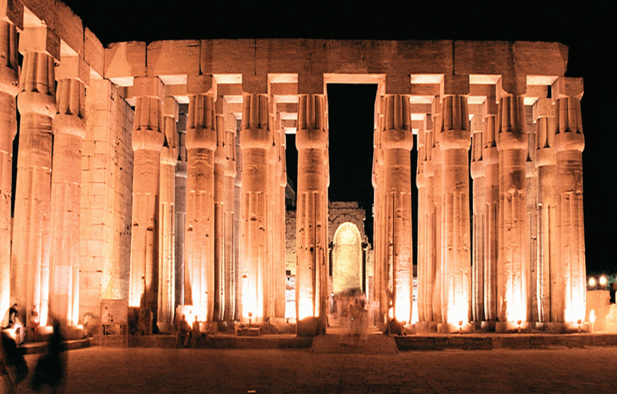 Echoes of the Pharaohs: A Spectacular Light and Sound Show at Karnak Temple