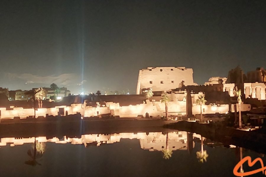 Light and Sound Show at Karnak Temple
