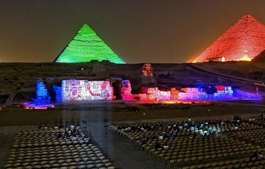The Majesty of the Pyramids: A Spectacular Sound and Light Show
