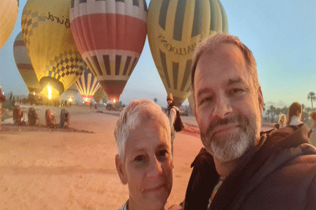 private Luxor tour per night and hot air balloon