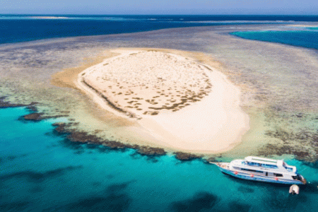 Hamata Islands from Marsa Alam