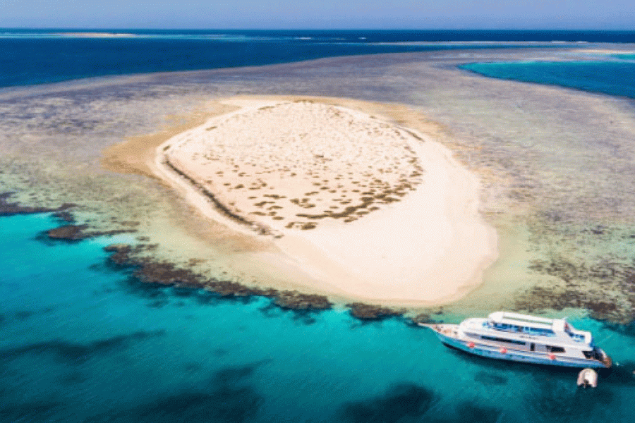 Hamata Islands from Marsa Alam