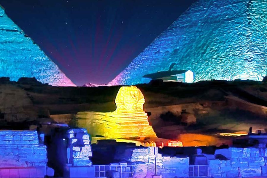 The Majesty of the Pyramids: A Spectacular Sound and Light Show