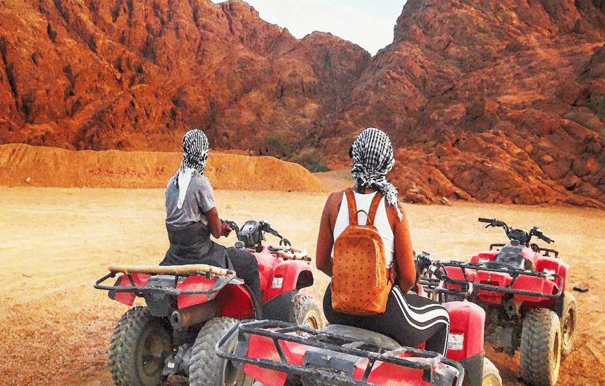 Quad Bike Adventure in Hurghada with group