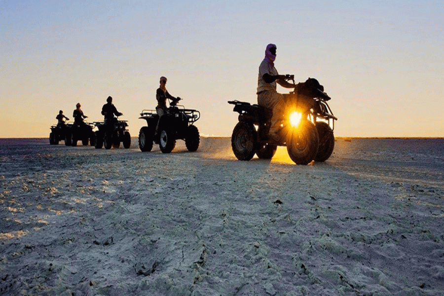 Quad Bike Adventure in Hurghada with group