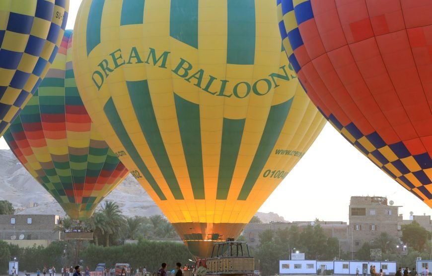 Hot Air Balloon Tour Ride in Luxor