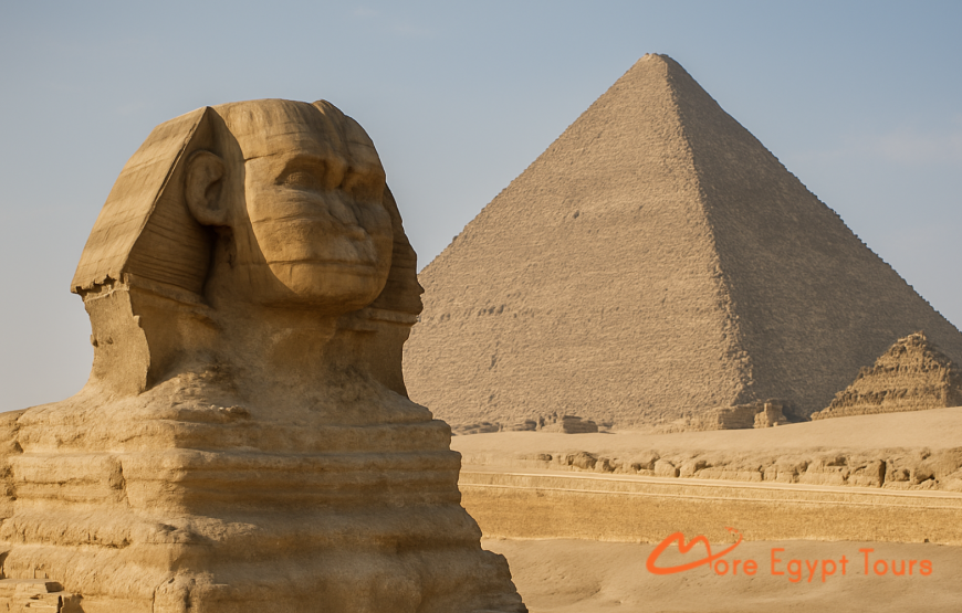 Exploring the Pyramids on a Camel Ride Private Tour