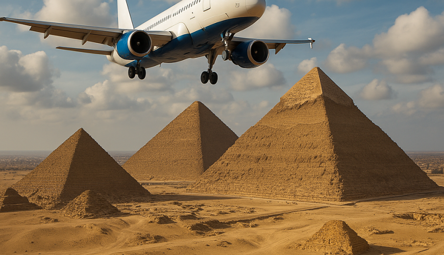 Cairo day trip by plane