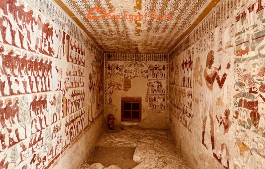 Half-day private tour in Luxor (Tombs of the Nobles, the replica of Tutankhamun’s tomb)